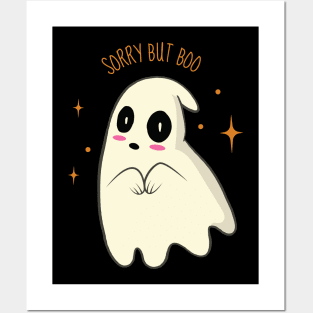 Shy Ghost Sorry But Boo Posters and Art